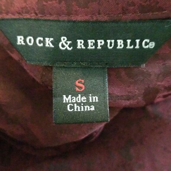 Rock & Republic zippered tunic size small‎ - Picture 5 of 9
